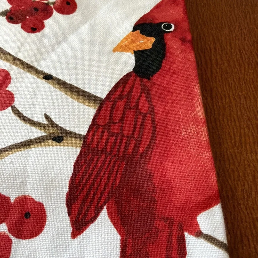 Stonewall Kitchen Tea Towel Cardinal 100% Cotton 18